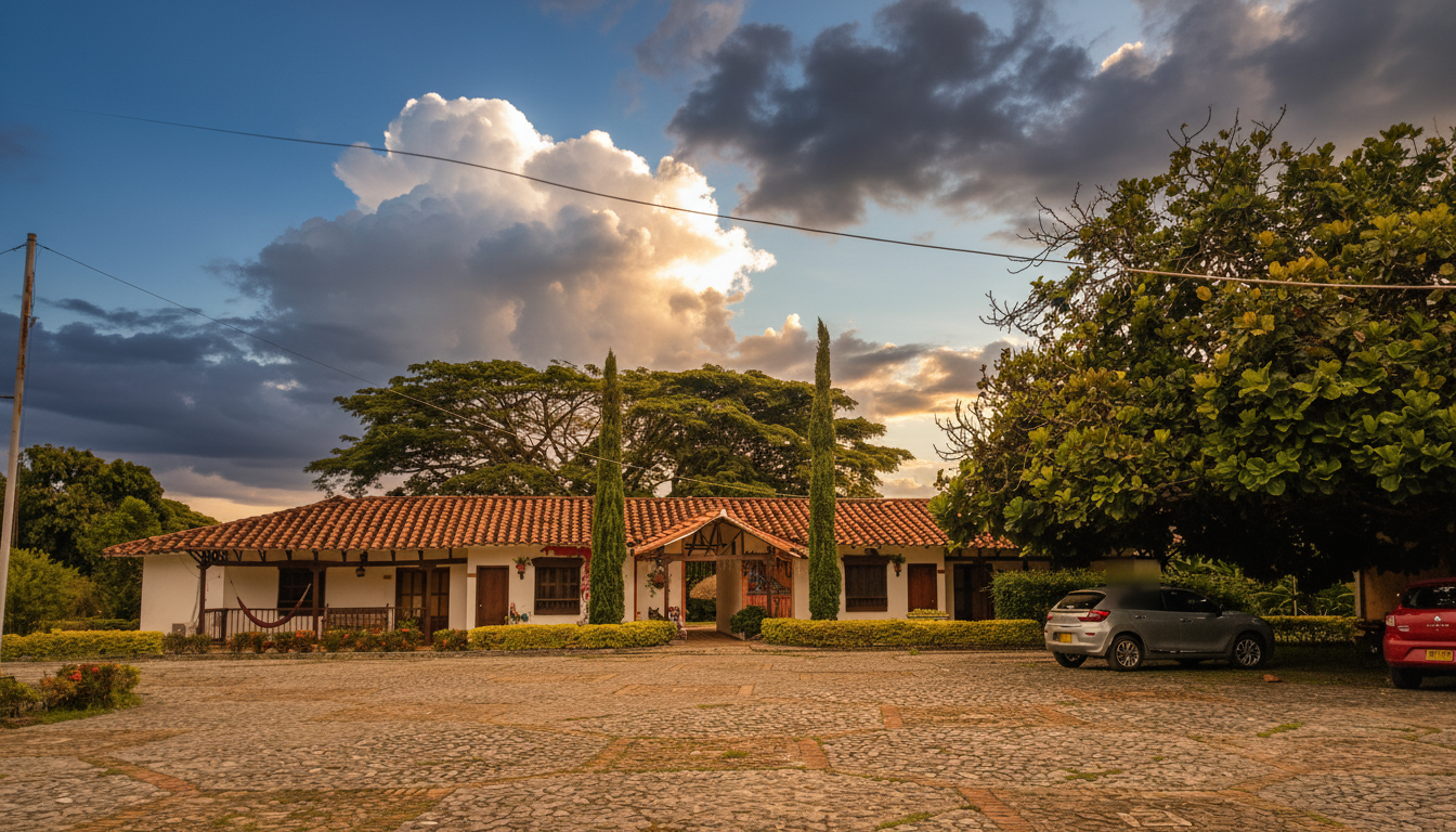 El Eden hoy - fachada colonial restaurada
